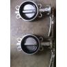80mm PN16 PTFE Lined Wafer Handle Operated Centerline Butterfly Valves