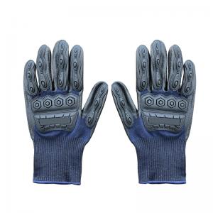 XL Hard-knuckle Anti-slip Palm Microfiber Leather Screen Touch Gloves for Secure Grip