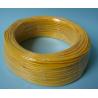 Yellow Flexible PVC Tubing 600V / 300V Voltage Rating , PVC Flexible Hose For