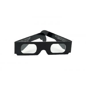 China Durable Paper 3D Glasses Changing Lights With Spectrum Separated , Free Sample supplier