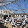 China Transparent Roof Luxury Wedding Tent Aluminum Frame With 850g/M2 Roof PVC wholesale