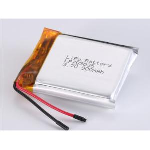 China LP703035 3.7V 900MAH リチウムポリマー電池 保護回路と放電温度 -20°Cから60°C wholesale