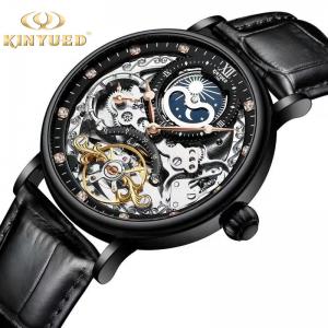 China KINYUED New design Multifunctional mechanical watch Tourbillon mechanical movement supplier
