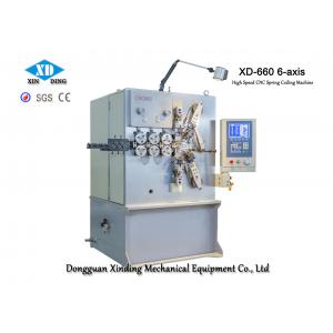 China XD-660 6-Axis High Speed CNC Spring Coiling Machine For Making Springs Precision supplier