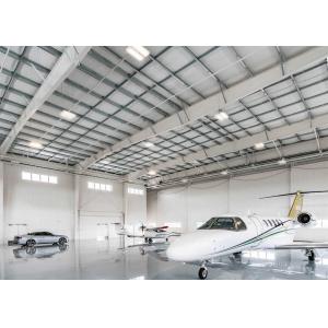 Steel Framed Structures Prefabricated Metal Airplane Hangar Kits With Office Platform