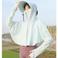 China Thin Sun Jacket With Hood 360 Degree Protection Long Sleeve Sun Protection Jacket on sale