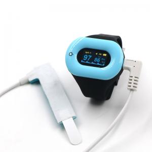 China PI Function Wearable Pulse Oximeter With Low Voltage Alarm Powered By 2 AAA Batteries supplier