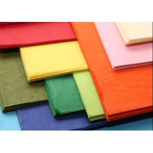 750mm Colored Tissue Paper , Biodegradable Tissue Paper Sheets