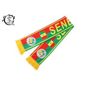 Polyester Fleece Soccer Sublimation Scarf  Winter Warm World Cup