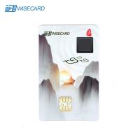 China Biometric Smart Card Access Control , Fingerprint Payment Card on sale