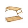 Rectangular Extra Large Organic Bamboo Serving Tray with Legs