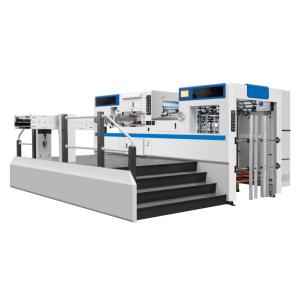 China Automatic Die Cutting And Creasing Machine With Auto Stripping Device supplier