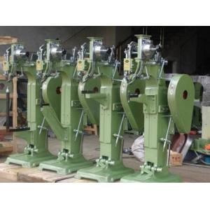 China 3/4HP Steel Nail Machine , Luggage Rivet Machine For Trolley Bag Production supplier