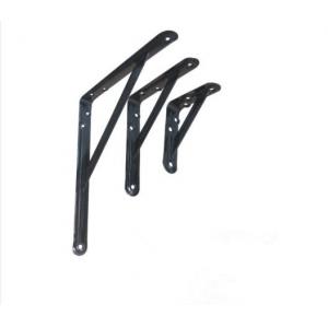 Decorative Black Metal Shelf Brackets For Living Room 80*100mm 250*310mm