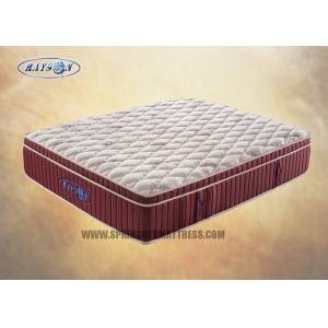 China Customize Sleep Well Pocket Coil Zoned Mattress / Gel Memory Doam Mattress supplier