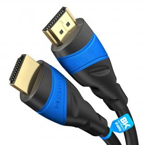 China Gold Plated 4K 8K HMDI Cable Video Cable Audio Cable 60Hz 120Hz Full 19pin Port supplier