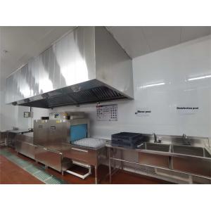 Rinsing Restaurant Dish Washer Commercial Flight Type Disinfection