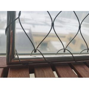 China High Strength Stainless Steel Wire Rope Mesh For Balustrade / Railing supplier