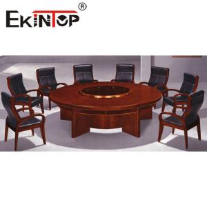 China Enterprise Round Conference Table Large Business Round Table Multi Person Conference Table supplier