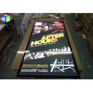 China Wall LED Advertising Light Boxes Backlit Movie Poster Frame UV Machine Printing supplier