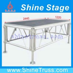 China Aluminium frame wooden platform outdoor stage supplier
