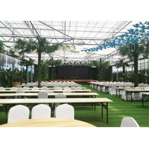 China PC Sheet Cover Material Modular Greenhouse Durable With Cooling System supplier