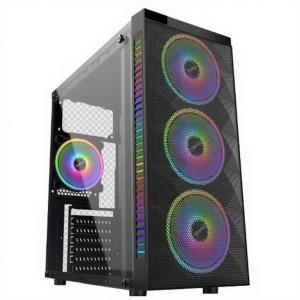 All Glass M-ATX Computer Cabinet RGB Anti Dust for Gaming Computer