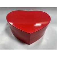 China Glossy Surface Paper Keepsake Box Heart Shape Paper Craft Box on sale