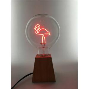 China 400lm Glass E27 G125 EMC Flamingo Decorative Filament Bulb Globe supplier