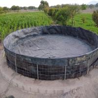 China Double Texture Surface 45mil EPDM Rubber Pond Liner for Waterproofing HDPE Fish Ponds on sale