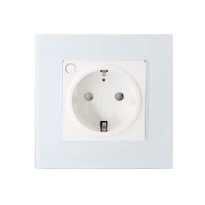 China Glomarket Tuya 16A Smart Wall Power Socket Smart Home Google Alexa App Control remoto Smart Socket supplier