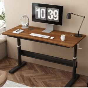 Customizable Ergonomic Stand Up Desk Wooden Gamer Computer Table for Work and Play
