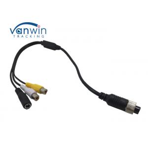 China Waterproof DVR Accessories Aviation Female Connector extension AV DC and BNC cables supplier