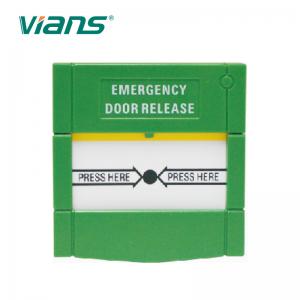 China CE Approved Weatherproof Manual Call Point Emergency Break Glass Door Release Button supplier