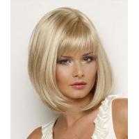 China 24 Inch Party Cute Blonde Cosplay Wig / Synthetic Human Hair Wigs for Women on sale