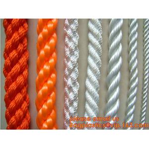 8mm polypropylene rope 8-ply mooring ship rope used ship rope, polypropylene rope, PET+PP rope