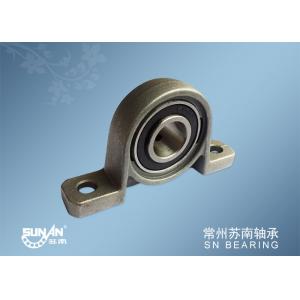 China Mounted Bearing Units , Zinc Alloy Pillow Block Ball Bearing Flange Block KP005 KP002 supplier