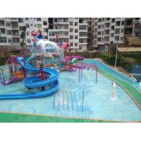 China Residential Playground Water Slide Aqua Park Fiberglass Water House For Children on sale
