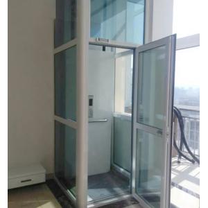 400KG Glass Hydraulic Elevator 6m 0.4m/s Outdoor Elevator For Wheelchair