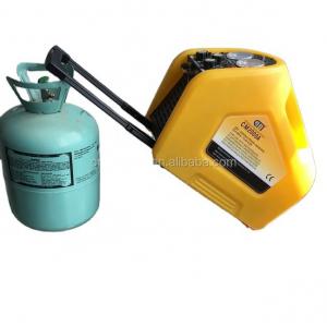 portable light weight refrigerant recovery machine air conditioning a/c gas charging machine