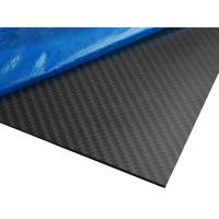 China 250X420mm 3K Twill Weave Carbon Fiber Board Matte Panel Sheet 0.5mm Thickness on sale