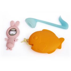 Animal Shape Silicone Children Toys Injection Moulding Services OEM / ODM Support