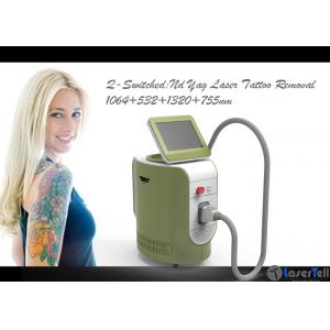 China Quick ND Yag Laser Tattoo Removal Machine Tattoo Eraser Machine 1 - 10Hz Frequency supplier