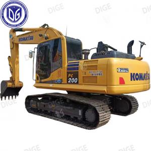 China PC200 Used Komatsu Excavator 20 Ton Japanese Used Medium Hydraulic Crawler Excavator supplier