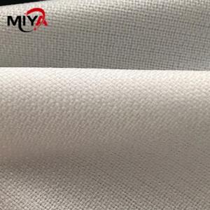 Polyester Fusible Knitted Interlining Garment Accessories Woven 75gsm