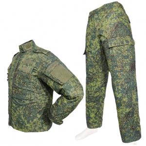 Military Combat Suit Tear resistant Polyester Cotton Russian Camouflage Combat Uniform