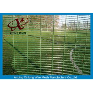 China Anti Climbing Welded Wire Security Fencing Powder Coated Fence with High Quality supplier