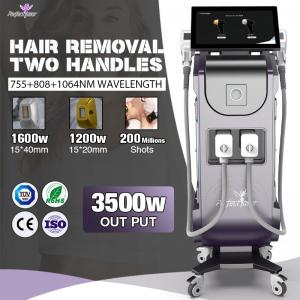 China 400ms 808nm Diode Laser Machine 3500W Soprano Ice Laser Hair Removal supplier
