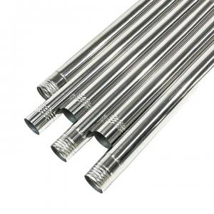 Customizable 304L Hollow Stainless Steel Tube Helical Splicing