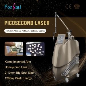 China Optional 650 580 755 Picosecond Nd Yag Laser Enlighten Pico Laser For Tattoo Removal wholesale